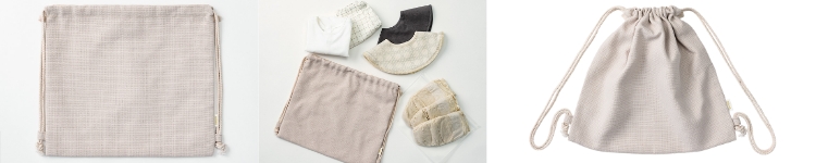 マールマール 巾着 ナップサックのデザイン