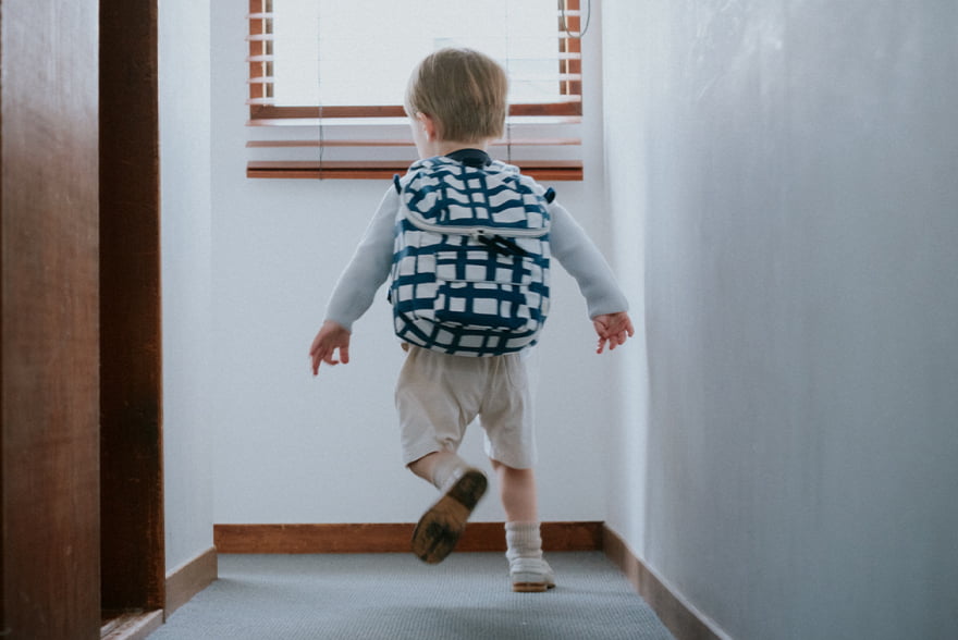 daypack ハーネス付きリュック