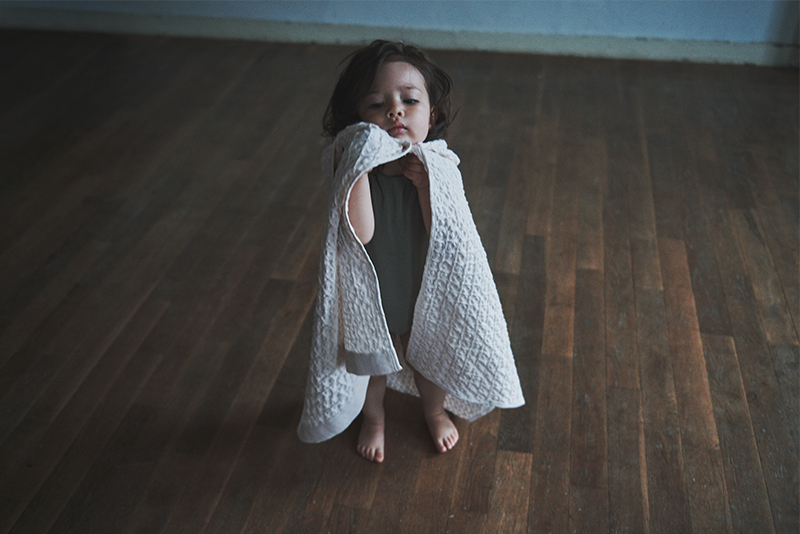 タオルhooded towel 1 ivory