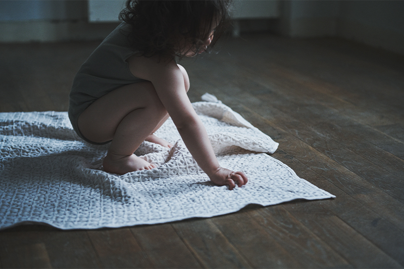hooded towel 1 ivory | ギフト・スタイ・出産祝いのMARLMARL（マール