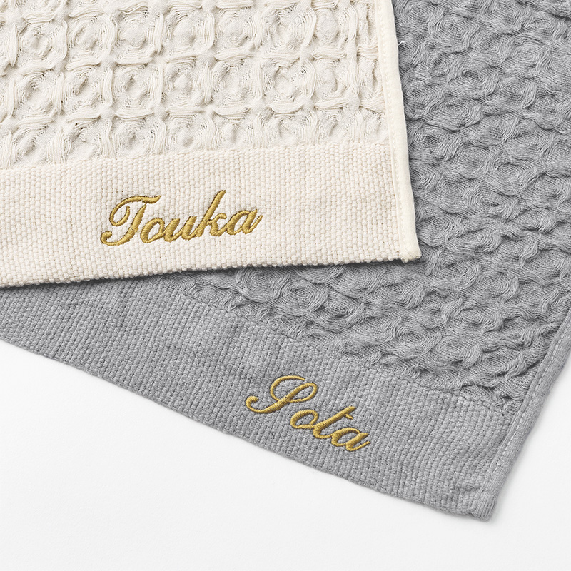 MARLMARL towel embroidery