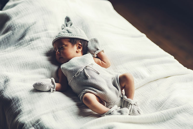 新生児全身コーデセット MOY newborn box 1 bunny cloud