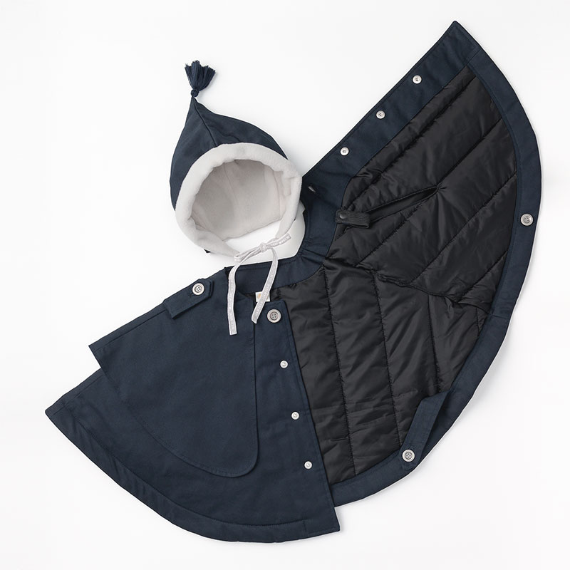 MARLMARL sonnet3 navy ソネット コート ケープ sonnet 3 navy | ギフト・スタイ・出産祝いのMARLMARL（マールマール）