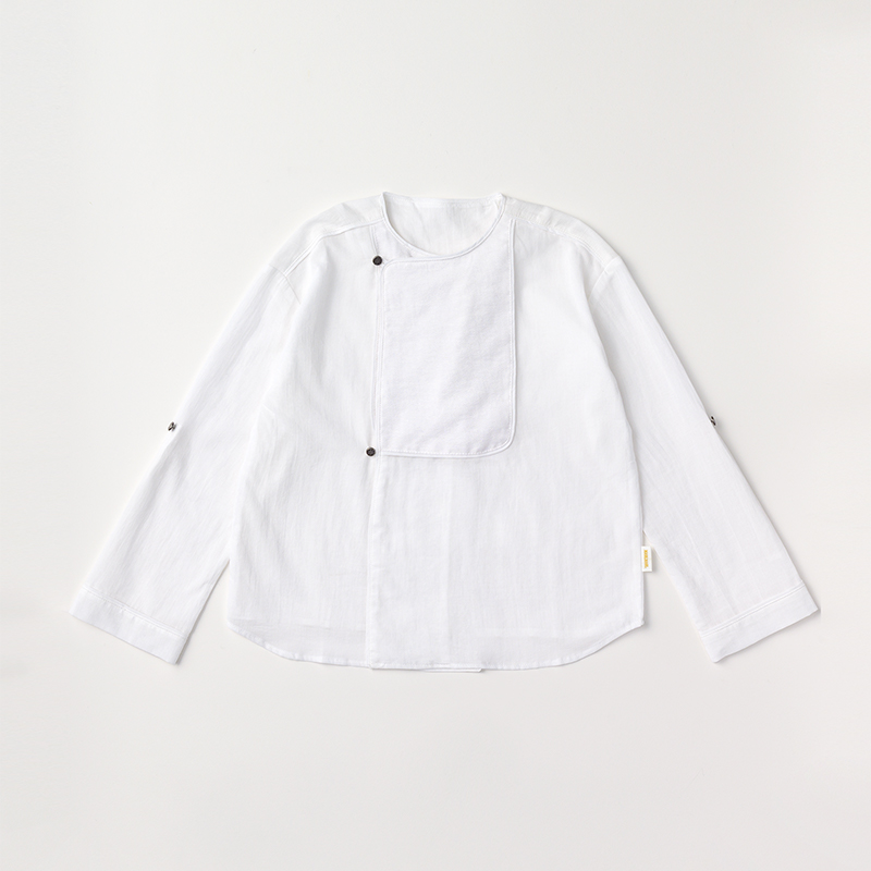 shirts 1 bosom white | ギフト・スタイ・出産祝いのMARLMARL（マール