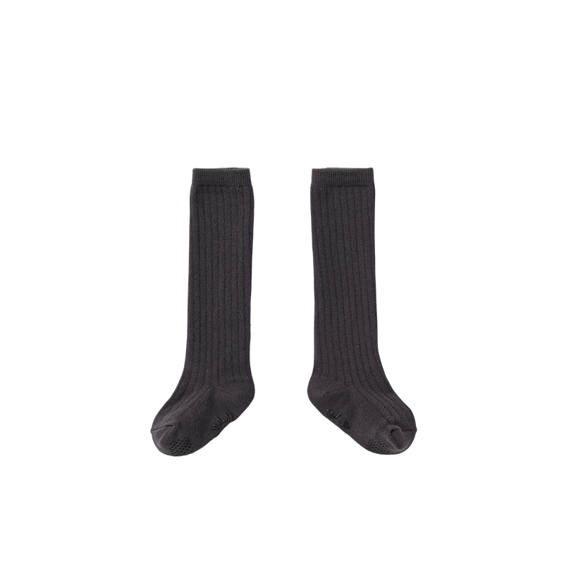 レッグウエアknee socks 2 charcoalサムネイル