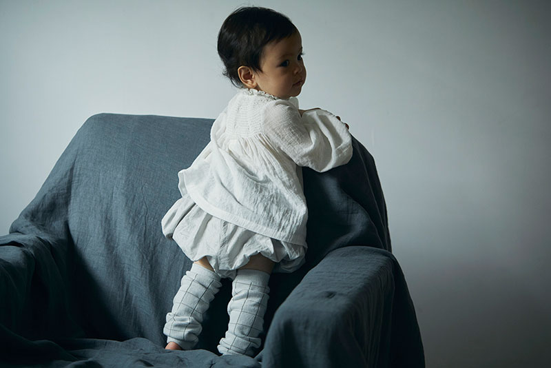 レッグウエアleg warmers 4 graph blue