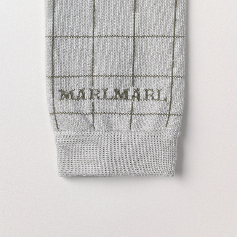 leg warmers 4 graph blue | ギフト・スタイ・出産祝いのMARLMARL