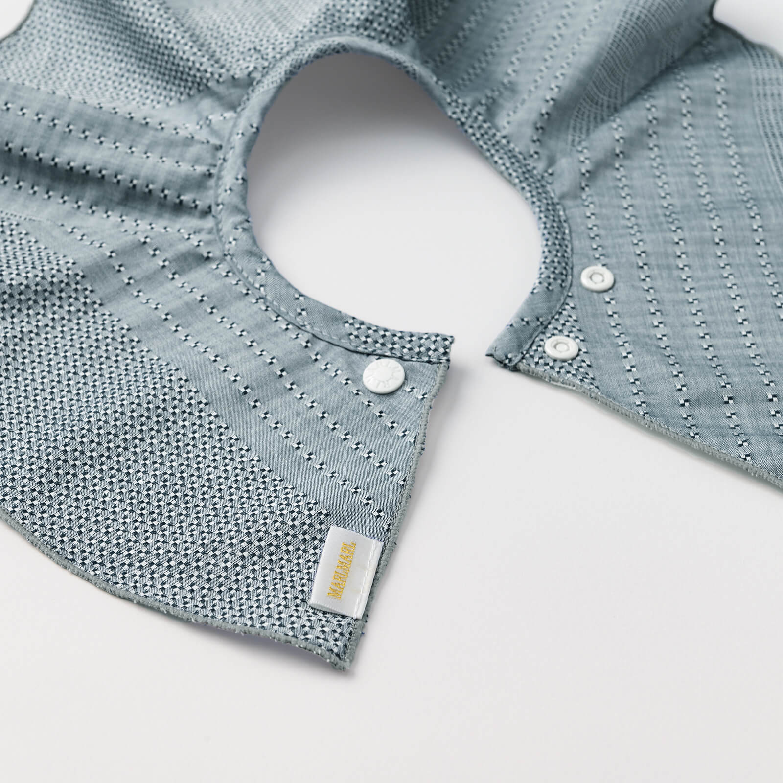 ブーメランスタイ4枚set ハンドメイド organic 4 etoile blue | ギフト・スタイ・出産祝いのMARLMARL（マール