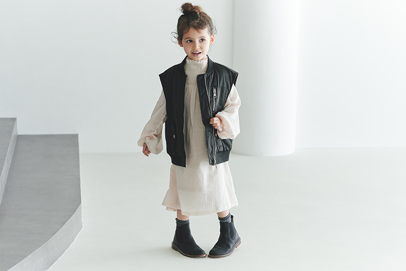 ワンピース MARLMARL dress 2 shirring pink | ギフト・スタイ・出産祝いのMARLMARL（マール