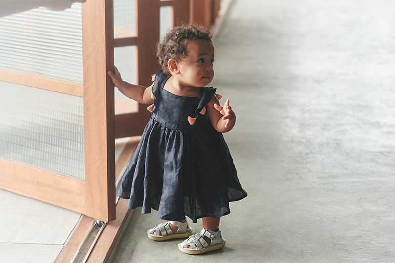 ワンピース・ドレスloisir sun dress 2 navy