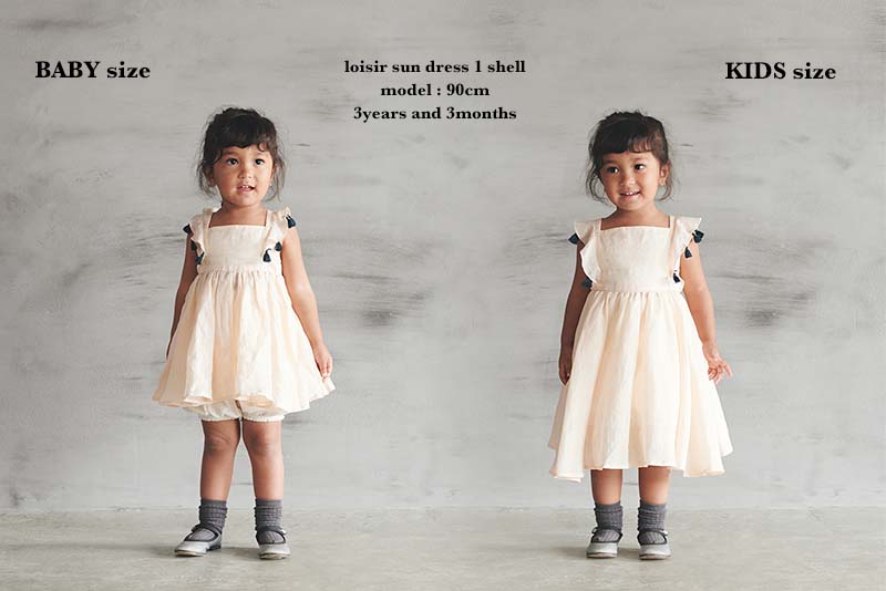 loisir sun dress navy | ギフト・スタイ・出産祝いのMARLMARL（マール