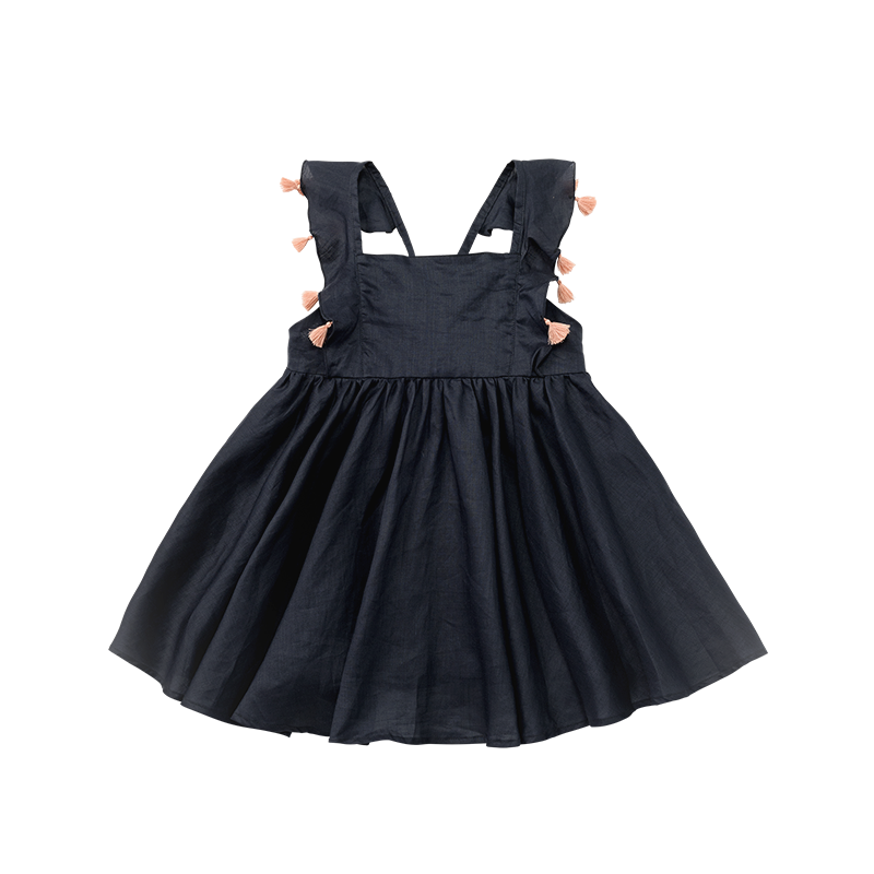loisir sun dress 2 navy | ギフト・スタイ・出産祝いのMARLMARL