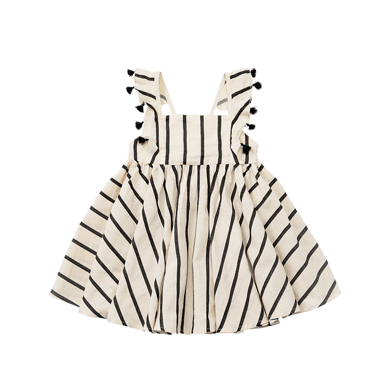 loisir sun dress 3 stripe