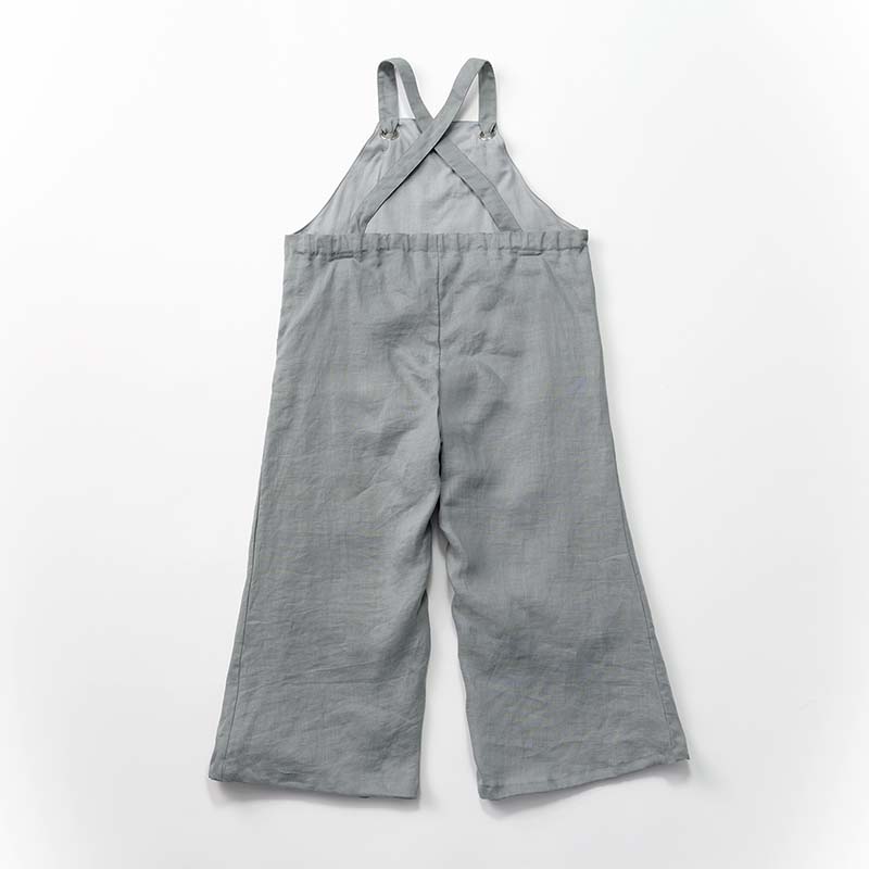 【新品未使用】マールマール loisir salopette 3 stripe loisir salopette 3 stripe | ギフト・スタイ・出産祝いのMARLMARL