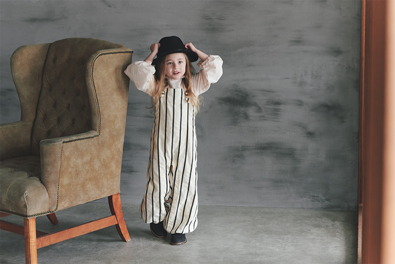 ロンパース・カバーオール MARLMARL loisir salopette 3 stripe loisir salopette 3 stripe | ギフト・スタイ・出産祝いのMARLMARL