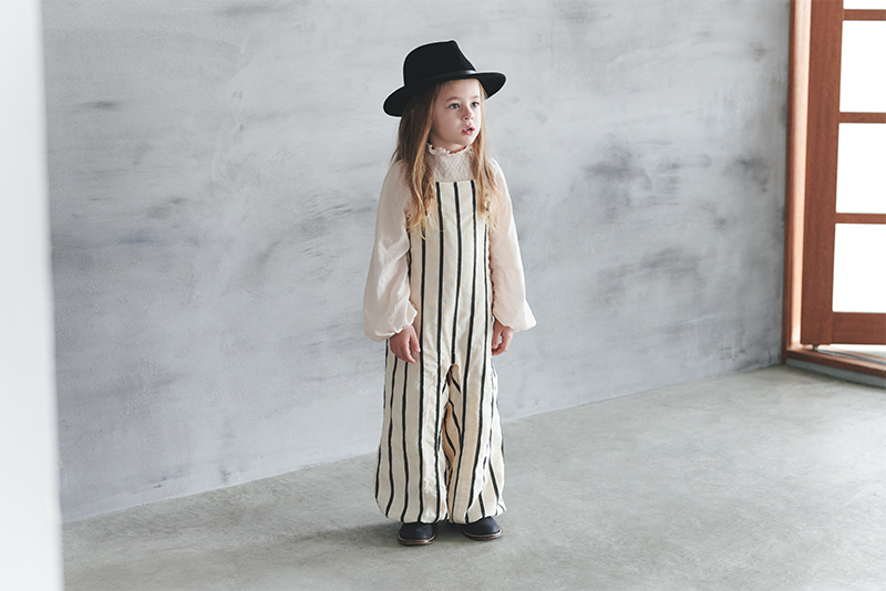 loisir salopette stripe | ギフト・スタイ・出産祝いのMARLMARL