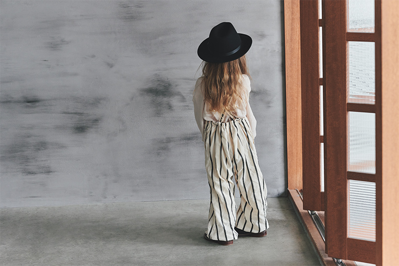 loisir salopette stripe | ギフト・スタイ・出産祝いのMARLMARL