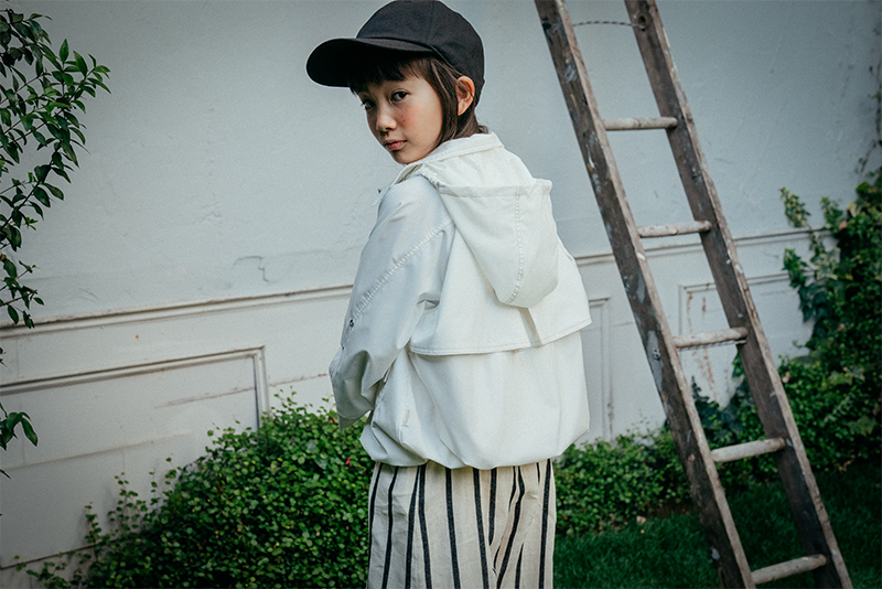 loisir salopette stripe | ギフト・スタイ・出産祝いのMARLMARL