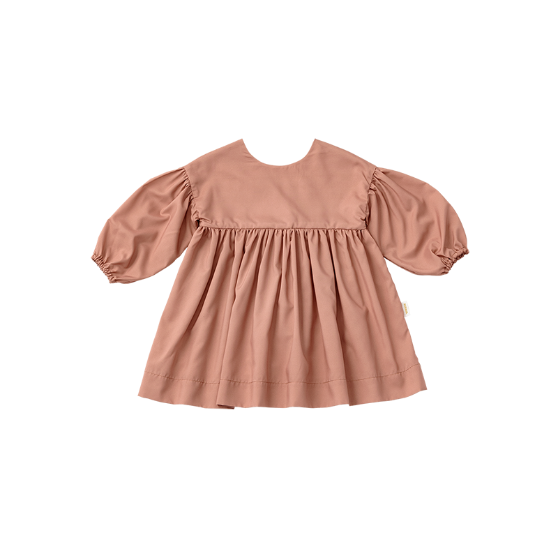 マールマール 女の子用お食事エプロン eureka 2 apricot