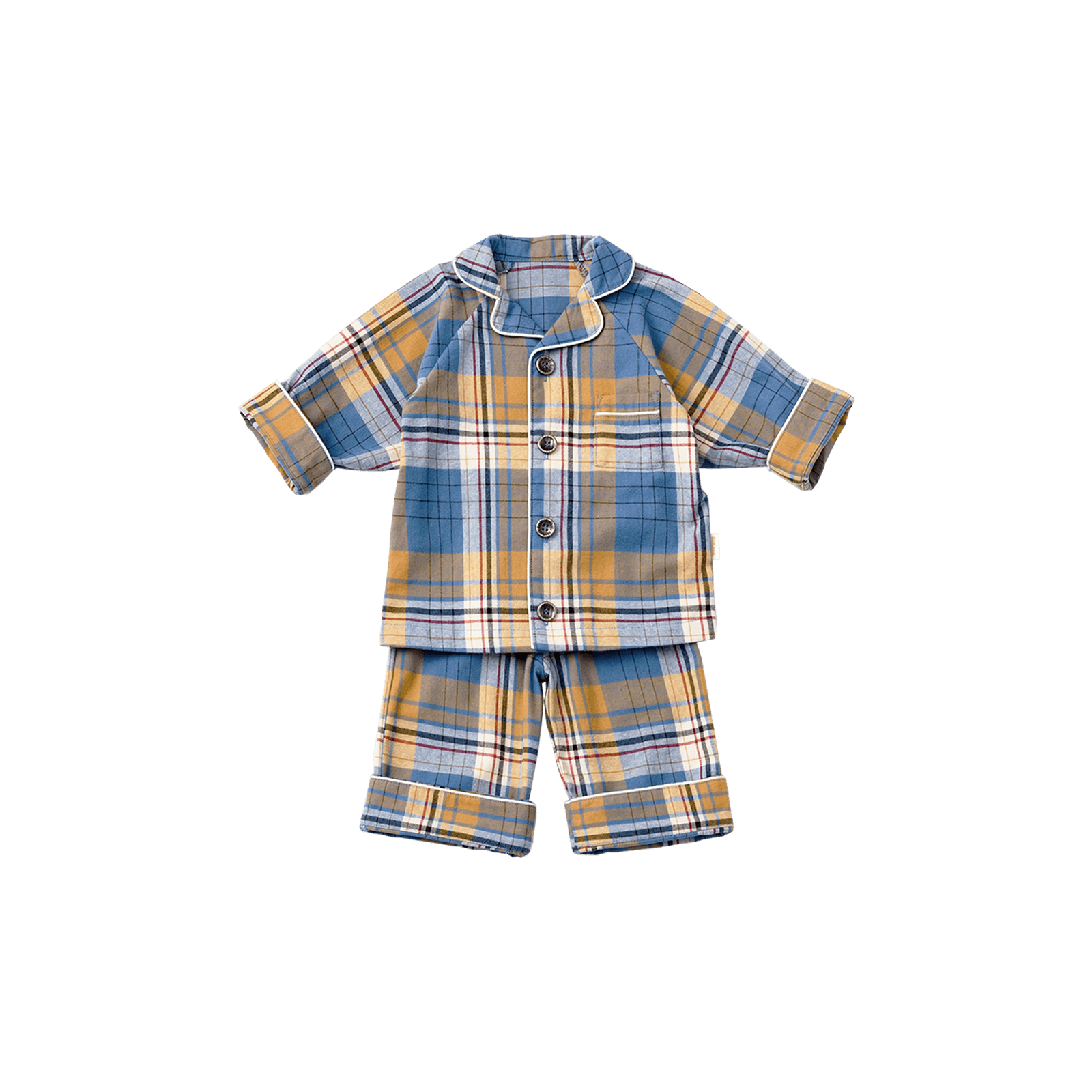 ナイトウエア・スキンケアcalmy 3 madras checkサムネイル