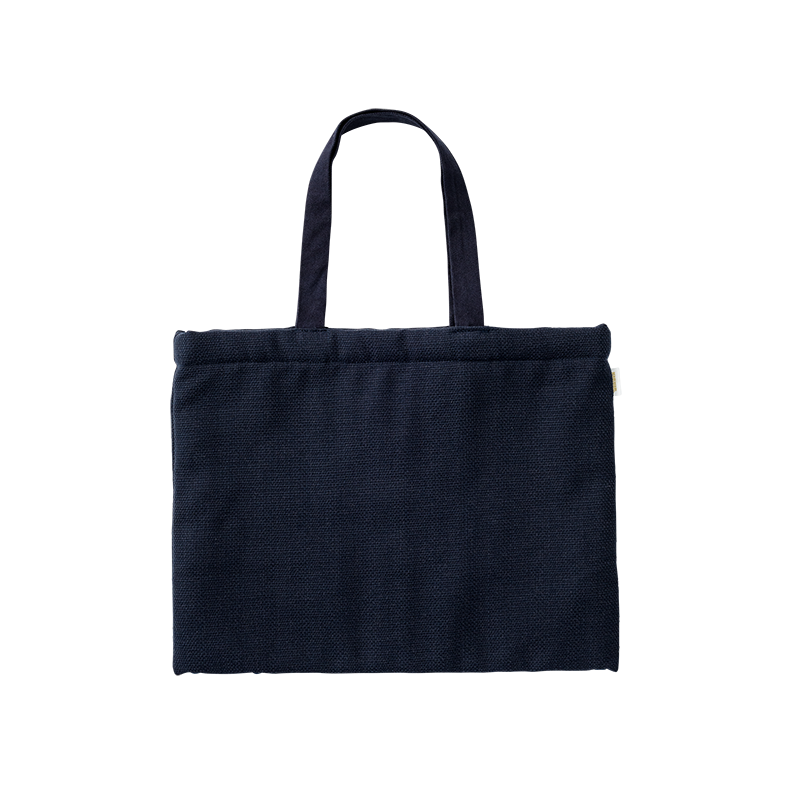 マールマール 保育園バッグ レッスンバッグ 3 navy