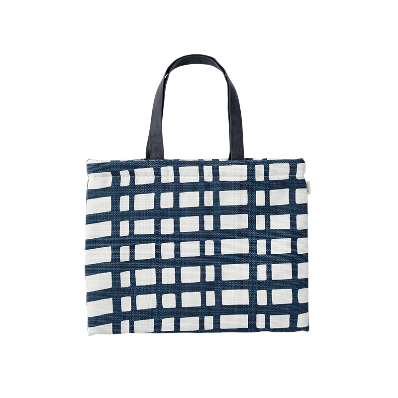 マールマール 入園グッズ レッスンバッグ 7 rail navy