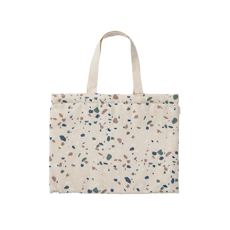 tote bag 4 terrazo pink