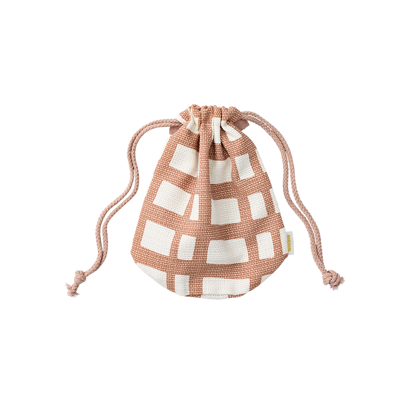 マールマール 入園セット コップ入れ 6 trail apricot