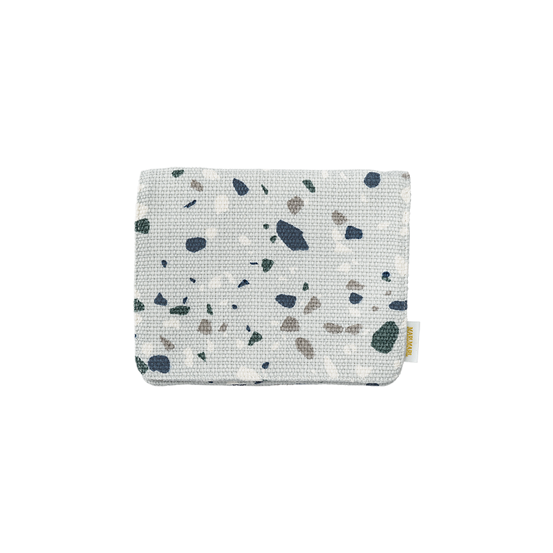 マールマール スクールグッズ 移動ポケット 5 terrazo blue