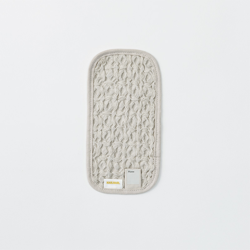 mini towel 3 ice grey | ギフト・スタイ・出産祝いのMARLMARL（マール