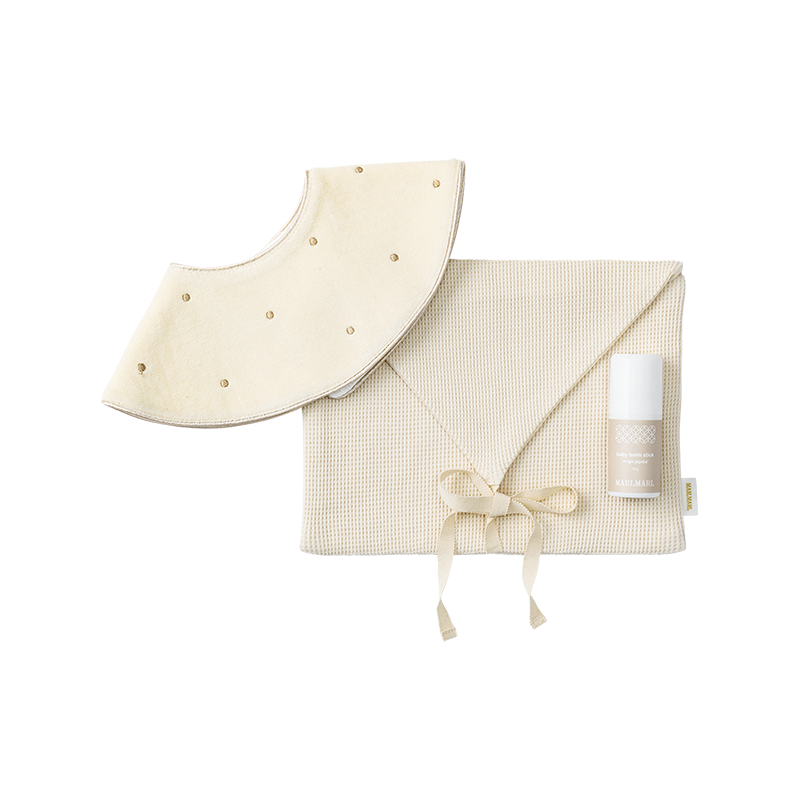 マールマール スタイ（名入れ刺しゅう可）＋ブランケット）