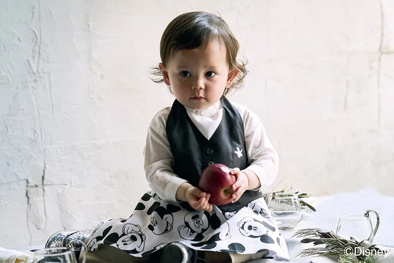 マールマール お食事エプロン garcon / Mickey