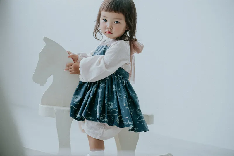 マールマール お食事エプロン bouquet 6 meteor