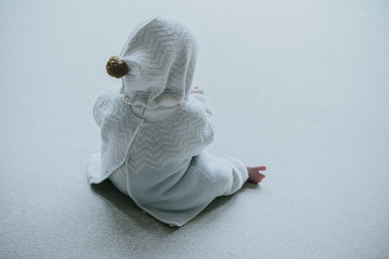 knit bonnet 6 yamaji mizu | ギフト・スタイ・出産祝いのMARLMARL