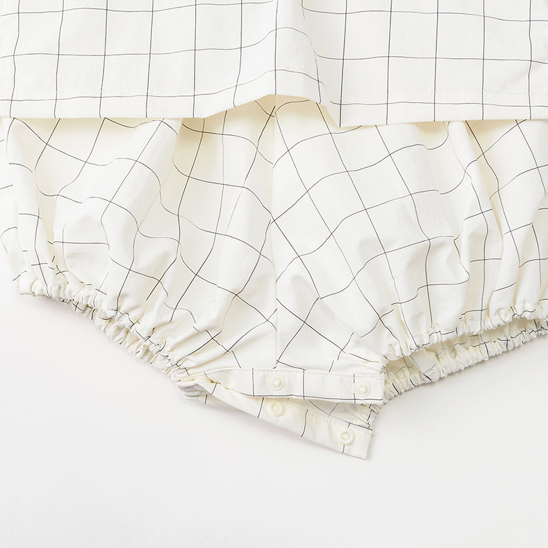 paddle rompers graph white | ギフト・スタイ・出産祝いのMARLMARL