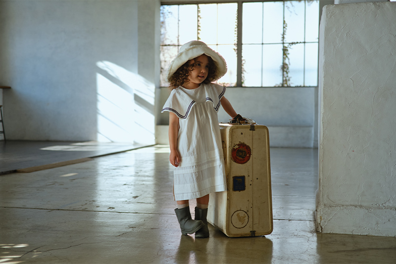 paddle dress 1 white | ギフト・スタイ・出産祝いのMARLMARL（マール