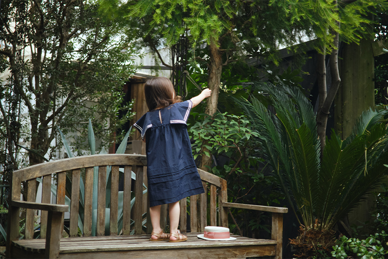 paddle dress 2 navy | ギフト・スタイ・出産祝いのMARLMARL（マール