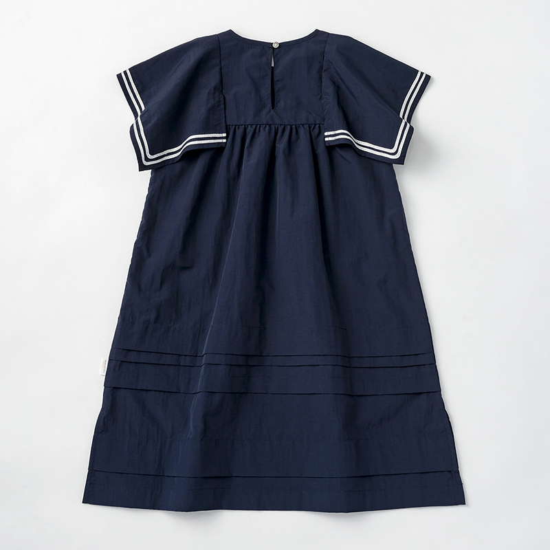 paddle dress 2 navy | ギフト・スタイ・出産祝いのMARLMARL（マール