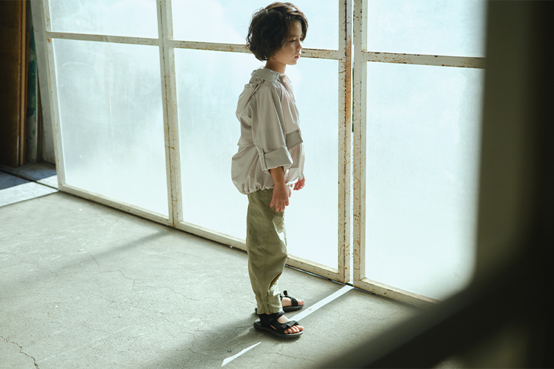 paddle slacks 3 olive | ギフト・スタイ・出産祝いのMARLMARL（マール