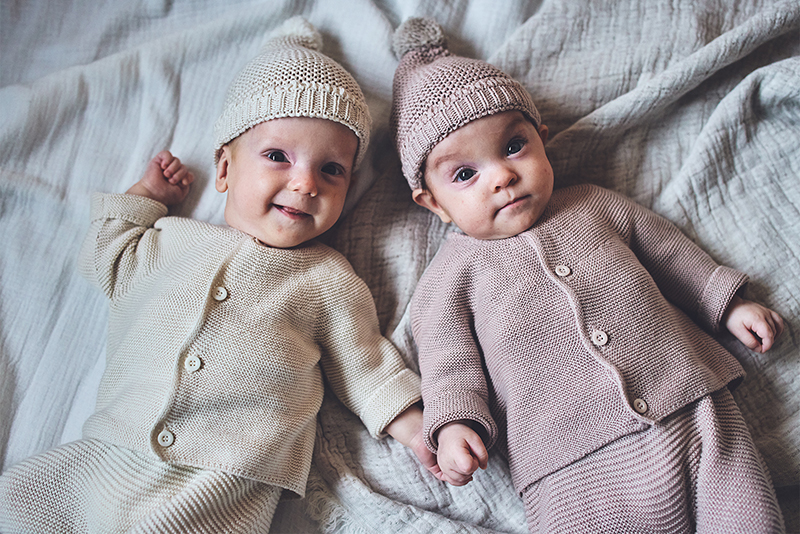 新生児全身コーデセット icicle newborn box 2 momo