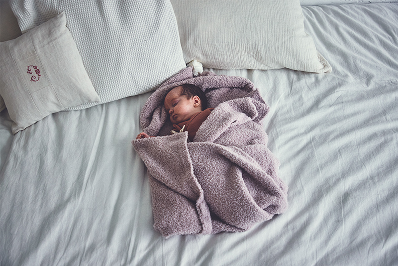hooded blanket 1 pink | ギフト・スタイ・出産祝いのMARLMARL（マール
