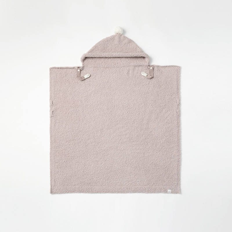 hooded blanket 1 pink | ギフト・スタイ・出産祝いのMARLMARL（マール