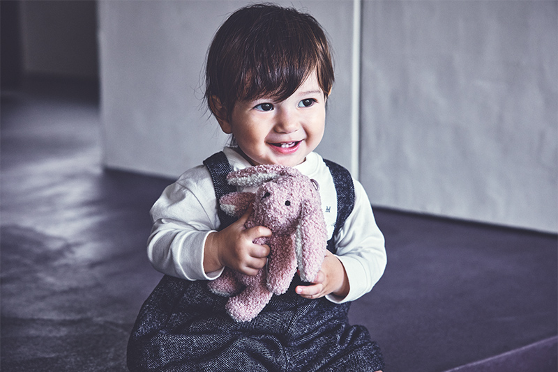 BFF+ rattle 1 bunny lavender