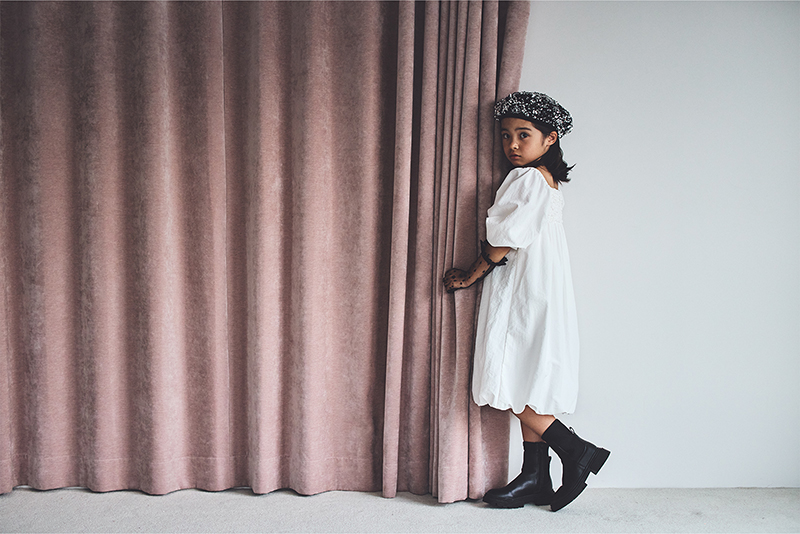 MARLMARL pompadour dress マールマールドレス 24AW MARLMARL マールマール 女の子 出産祝い MARLMARL pompadour dress