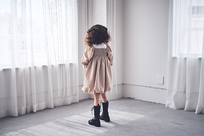 MARLMARL pompadour dress マールマールドレス 24AW MARLMARL マールマール 女の子 出産祝い MARLMARL pompadour dress