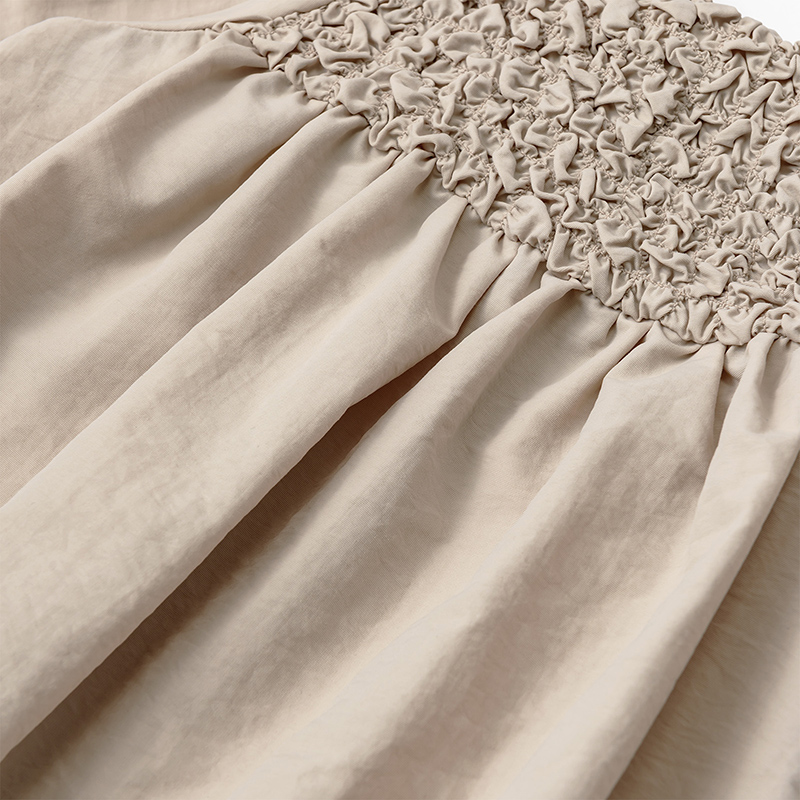 pompadour dress 2 beige | ギフト・スタイ・出産祝いのMARLMARL