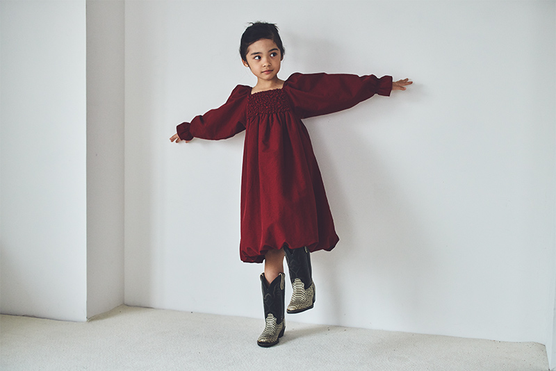 MARLMARL pompadour dress マールマールドレス 24AW MARLMARL マールマール 女の子 出産祝い MARLMARL pompadour dress