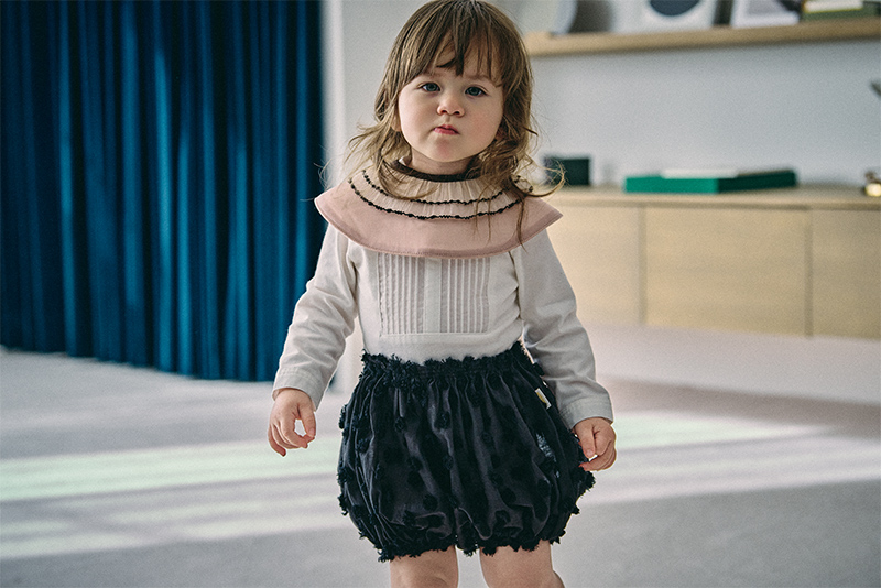 bloomers pompom black | ギフト・スタイ・出産祝いのMARLMARL（マール