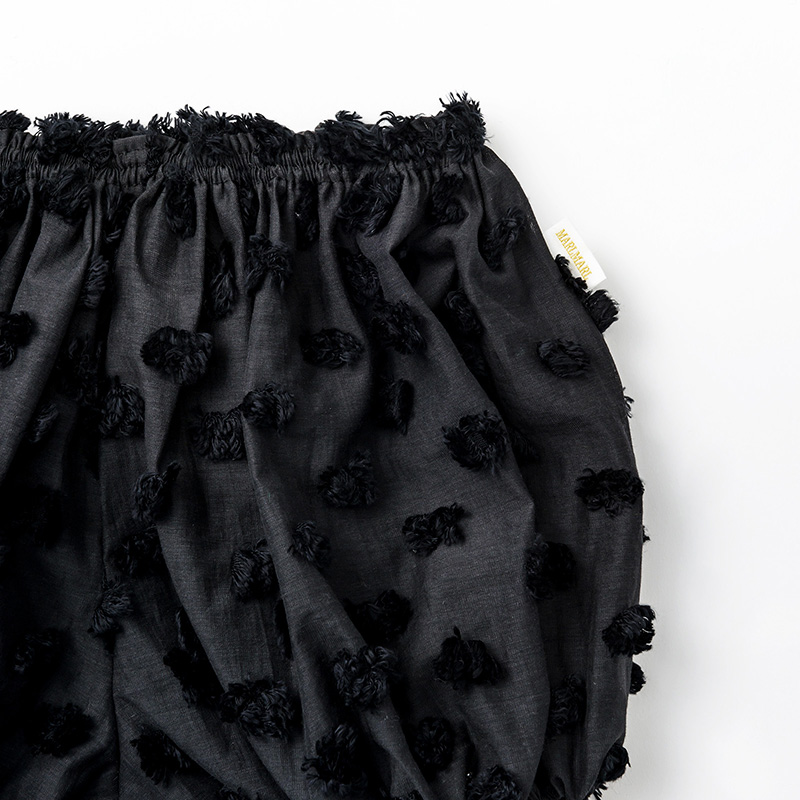 bloomers pompom black | ギフト・スタイ・出産祝いのMARLMARL（マール