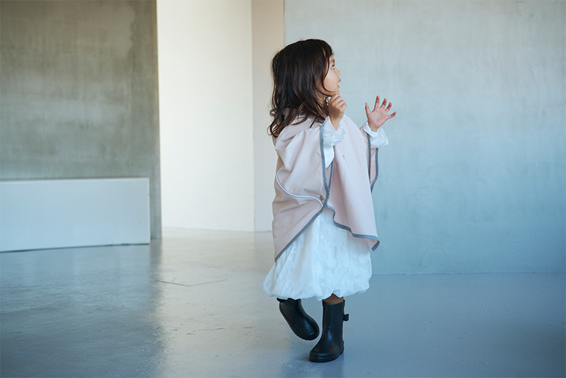 rain poncho pink | ギフト・スタイ・出産祝いのMARLMARL（マールマール）
